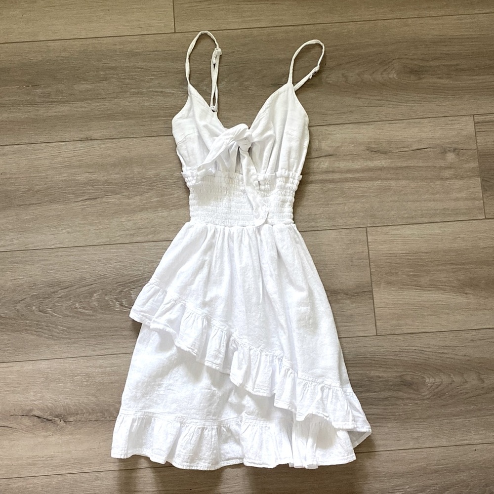 “Blanco” white sundress; size small